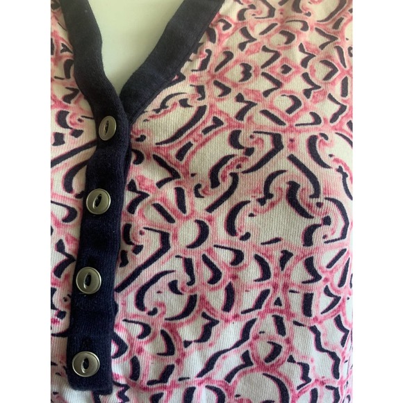 New Pink Scroll Croft & Barrow - Picture 2 of 3